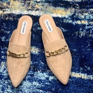 Steve Madden foreseen tan mule